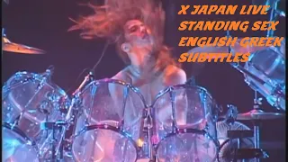 X Japan - Standing Sex - Live (Returns 1993.12.30) [HD] - English, Greek Subtitles