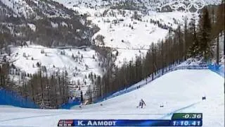 Aamodt - Alpine Skiing - Men's Super-G - Turin 2006 Winter Olympic Games