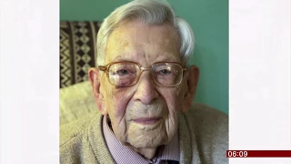 Britain's oldest man is 111 (fun story) (UK) - BBC News - 30th March 2019