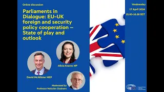 Parliaments in Dialogue: EU-UK foreign and security policy cooperation – online discussion