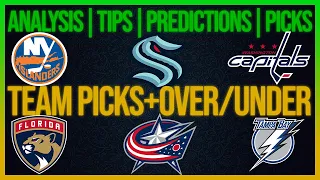 FREE NHL 10/16/21 Picks and Predictions Today Over/Under NHL Betting Tips and Analysis