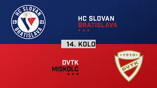 14.kolo HC Slovan Bratislava - DVTK Miskolc HIGHLIGHTS