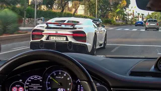 Chasing the +7.5M Chiron SS Hermes of the Qatar Royal Family member through Puerto Banus roads