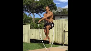 Day 193 Working Out in Hawaii - 4 lbs. Heavy Jump Rope (re-uploaded) - November 23, 2020 9:51 am