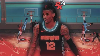 *NEW* JA MORANT BUILD is UNSTOPPABLE in NBA 2K22 - INSANE PG BUILD W/ CONTACT DUNKS & CAN SHOOT!