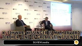 Klaus Schwab the World Economic Forum Leader talks about his communist influences