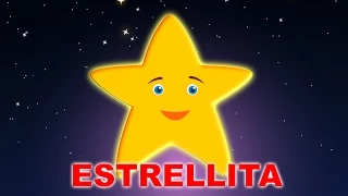 Estrellita Dónde Estás Con Letra |  Brilla Estrellita | Twinkle Twinkle Little Star in Spanish