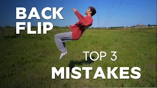 BACKFLIP MISTAKES to AVOID // TOP 3