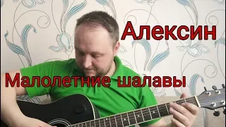 Алексин-Малолетние шалавы. Кавер на гитаре.