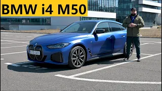 2022 BMW i4 M50 Review - Not really an electric M car