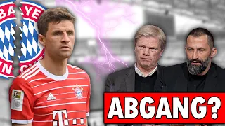 Bayern-Abschied: Thomas Müller trifft sich zum Krisen-Gespräch mit den Bayern-Bossen!