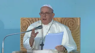 Discurso del Papa Francisco en la ceremonia de acogida de la JMJ Lisboa 2023