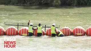 Texas refuses to remove floating barriers meant to deter Rio Grande crossings