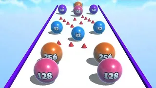 Ball Merge 2048  - All Level Gameplay Best Mobile Games (Lv 538-543)