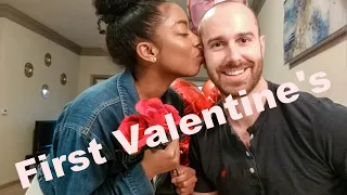Husband Surprises Wife for Valentine's Day !