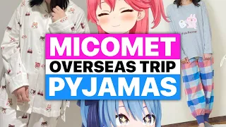 MiComet Overseas Trip: Pyjamas (Sakura Miko & Hoshimachi Suisei / Hololive) [Eng Subs]