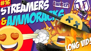 #16 Streamers & Ammoracks | Blow ups Compilation | World of Tanks