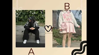 LISA OR LENA (A OR B) {girls onlyy: tomboy or girly girl}