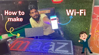 How to make p10 Display￼  || Wi-Fi setting￼ @Completeart #maazranchi ￼