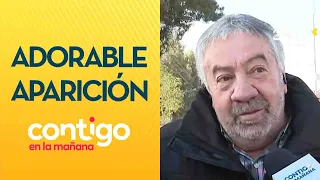 "ME VOY CON MIS 8 NIETOS": La adorable aparición de Franklin en Contigo en la Mañana