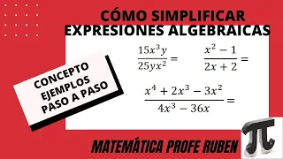 Cómo simplificar expresiones algebraicas