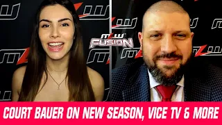 Court Bauer talks with Alicia Atout about big news and a new season
