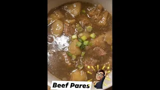 BEEF PARES SIMPLE RECIPE  #shorts