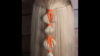 Pumpkins bubble braid 🎃 Гарбузова коса 🎃