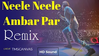 Neele Neele Ambar Par - Male Version Lyric Video - kalaakaar|Sridevi|Kishore Kumar(Remix)