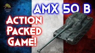 AMX 50 B: Action Packed Game! II Wot Console - World of Tanks Console Modern Armour