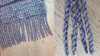 How to Crochet TWISTED FRINGE
