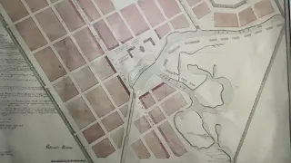 Вышний Волочёк. Старинные карты города в усадьбе Рябушинских.