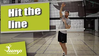 How to spike a volleyball cross body - Tip of the Week #50