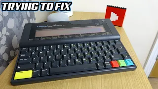 Broken 1992 AMSTRAD Notepad COMPUTER NC100 - Trying to FIX