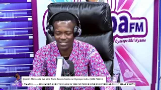 Mpanin Atenase is live with Nana Asante Soaba on Oyerepa radio. (0242 799233) || 28-04-2023