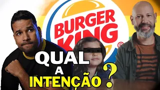 BOMBA! Como Explicar COMERCIAL APELATIVO DO BURGER KING COM CRIANÇAS, PROTEJAM OS SEUS FILHOS!