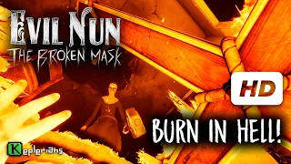 EVIL NUN: THE BROKEN MASK Full CUTSCENES 🔨 Burn in hell! 🎞 High Definition