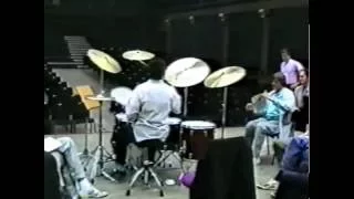 Tony Williams drumsolo at workshop 1987 (previously unseen)