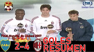 Boca vs Milan 2-4 | RESUMEN Final Mundial de Clubes 2007 Mariano Closs