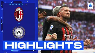 Milan 4-2 Udinese | Goals and Highlights: Round 1 | Serie A 2022/23