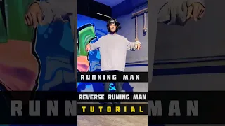 Running Man & Reverse Runing Man Tutorial | Shuffle Tutorial #shorts #shuffledance