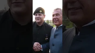 Глава Татарстана наградил сына Рамзана Кадырова орденом «Дуслык»