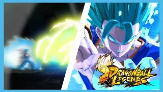 Vegito Blue VS Merged Zamasu Recreation | DRAGON BALL LEGENDS