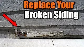 How To Replace Damaged Siding | THE HANDYMAN