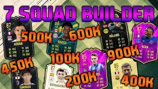 FIFA 20 SQUAD BUILDER HYBRID 100K 200K 400K 450K 500K 600K 900K SQUAD BUILDER FUT CHAMPIONS TEAMS