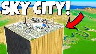 Engineering a city 1000m IN THE SKY in Cities Skylines 2...