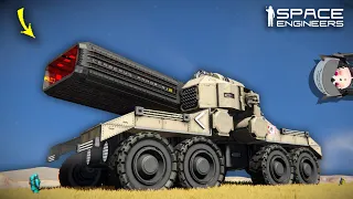 This Tank has Insane Ship Killer Gun Turret, Space Engineers