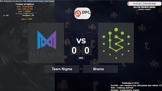 [RU] Team Nigma vs. Brame BO3 - ESL One DPC EU Upper Division