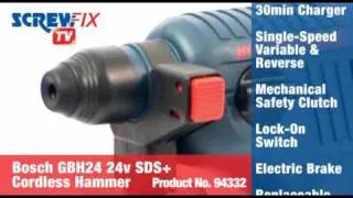 Screwfix Bosch 3.8kg SDS Plus Drill 24V GBH24VS