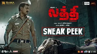 Laththi Sneak Peek | Vishal | Yuvan Shankar Raja | A Vinoth Kumar | Rana Productions